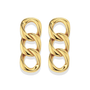 Mischa | Gold Chain Earrings - Bara Boheme