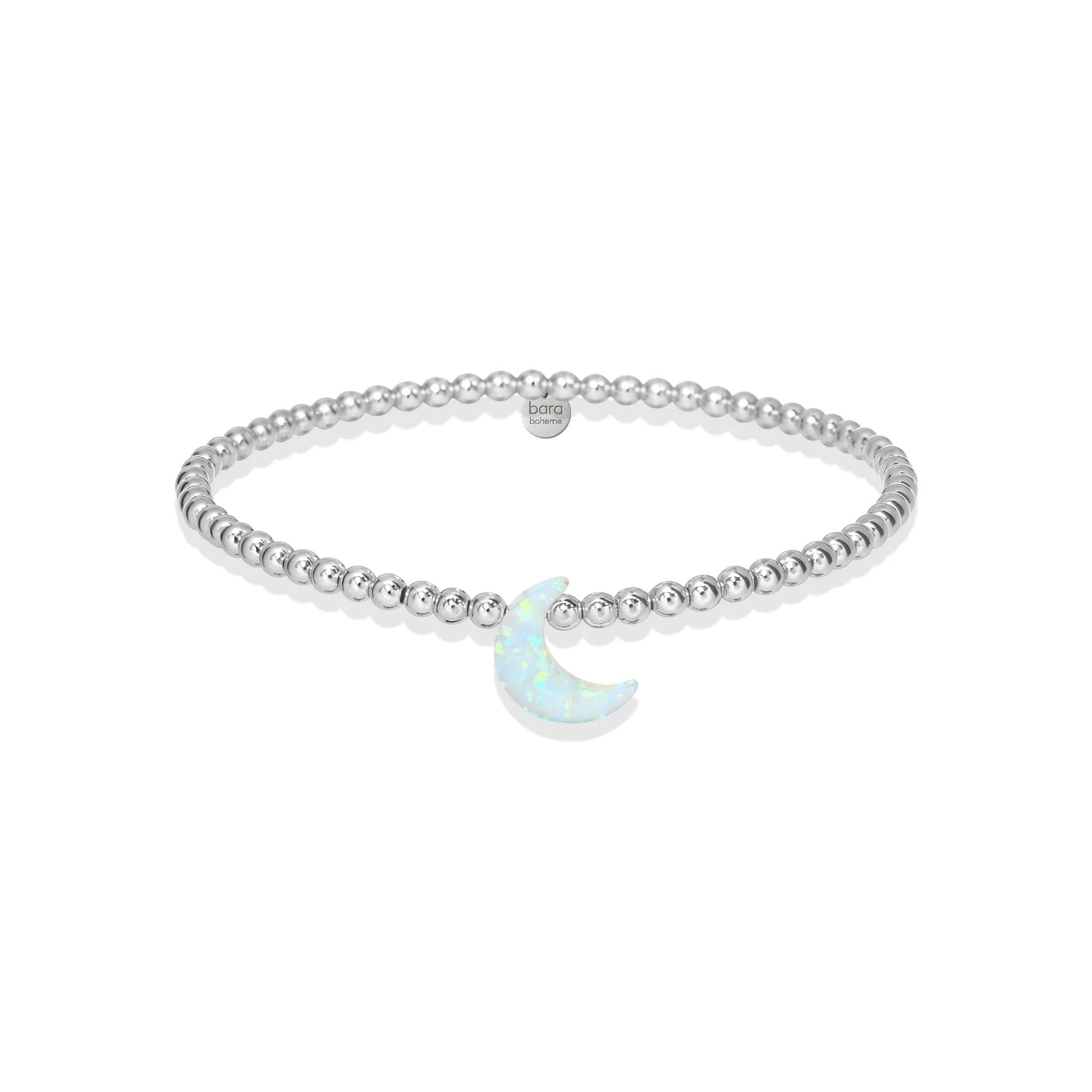 Moon | Beaded Opal Bracelet - Bara Boheme