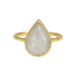 Moonstone | Bezel Ring - Bara Boheme