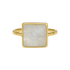 Moonstone | Bezel Ring - Bara Boheme