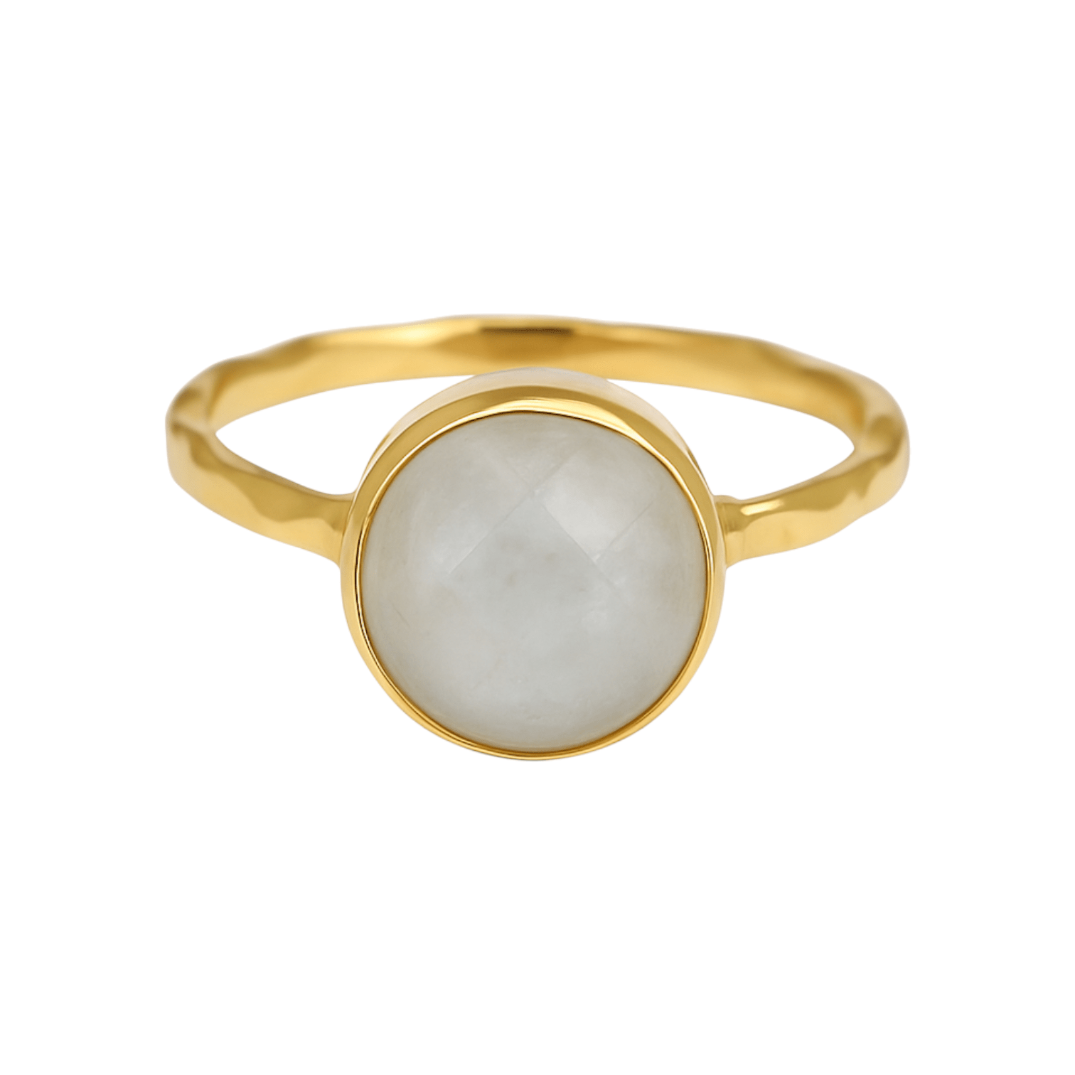Moonstone | Bezel Ring - Bara Boheme