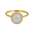 Moonstone | Bezel Ring - Bara Boheme