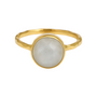 Moonstone | Bezel Ring