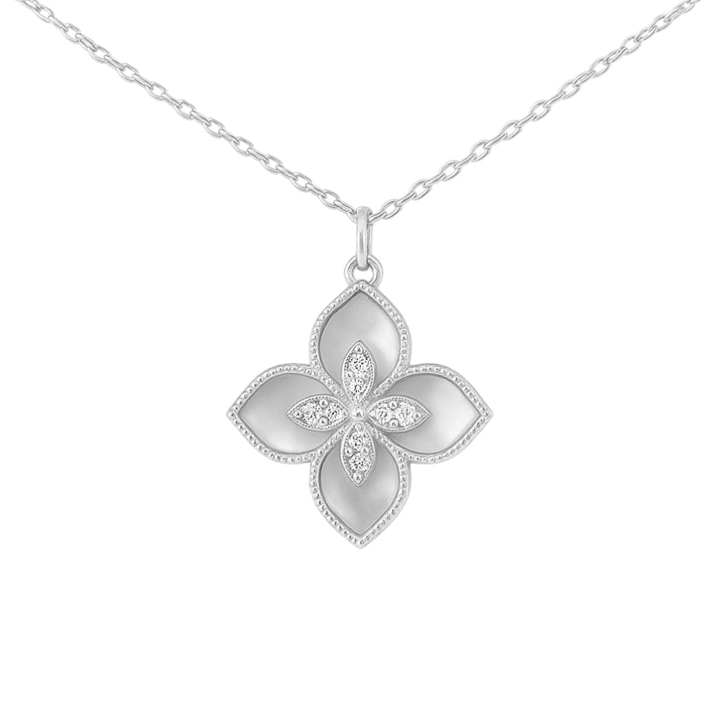 Morgana | Pave Gold Plated Necklace - Bara Boheme