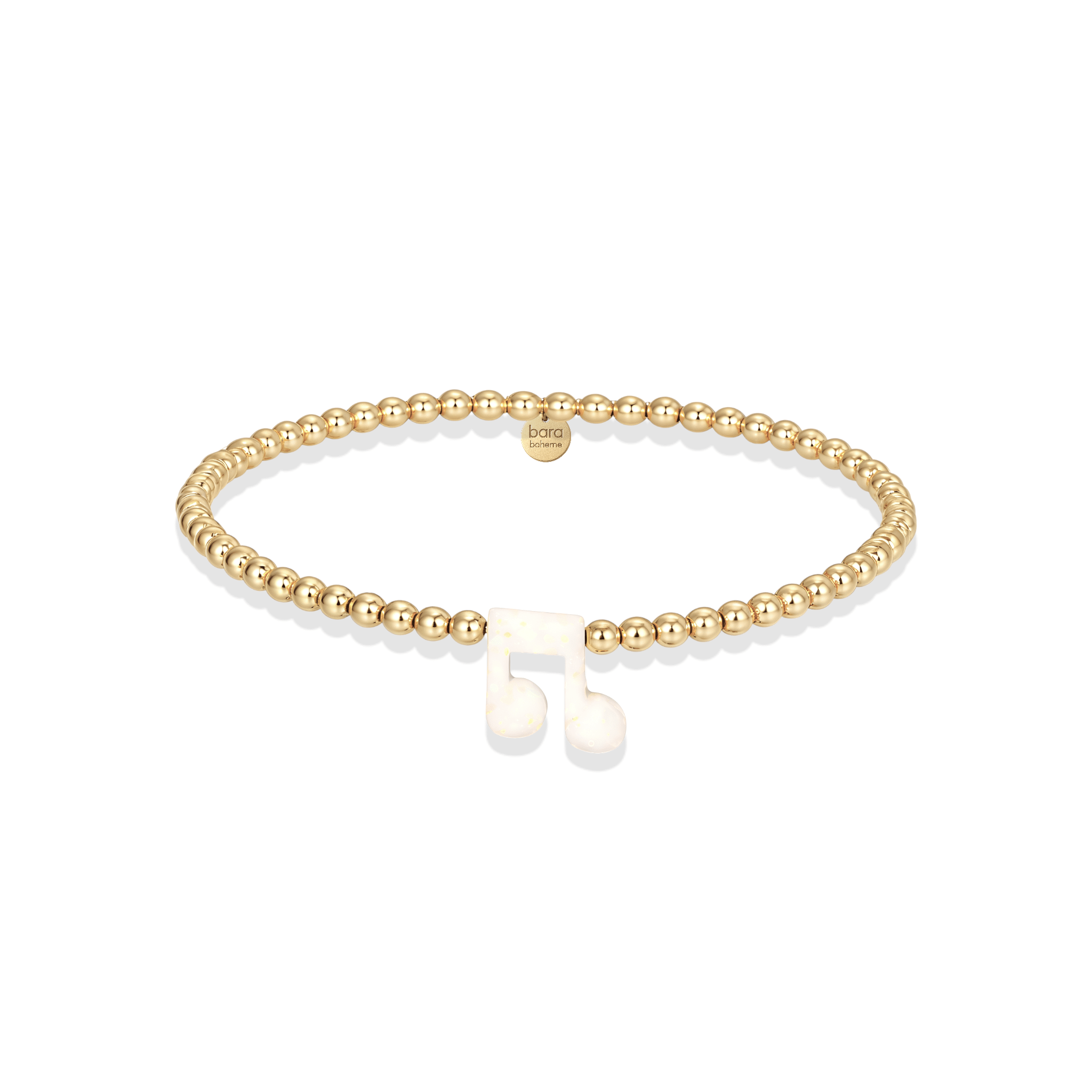 Music Note | Beaded Opal Bracelet - Bara Boheme