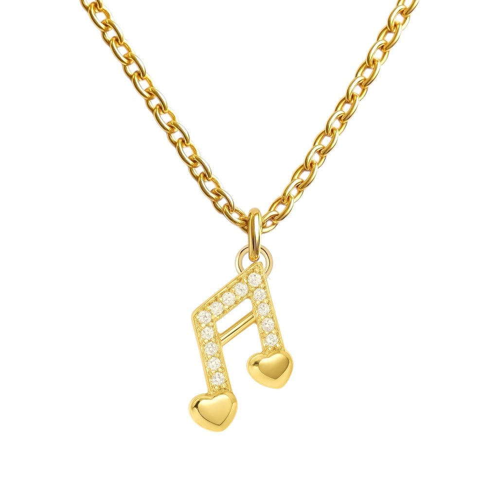 Music Note | Elite Chain Necklace - Bara Boheme