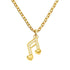 Music Note | Elite Chain Necklace - Bara Boheme
