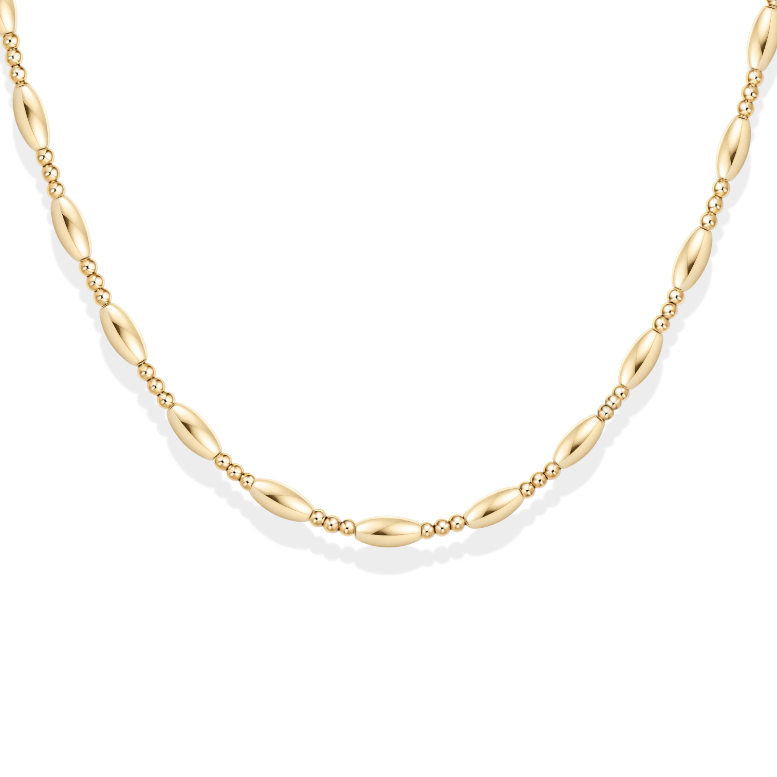 Myli | Gołd Filled Beaded Necklace