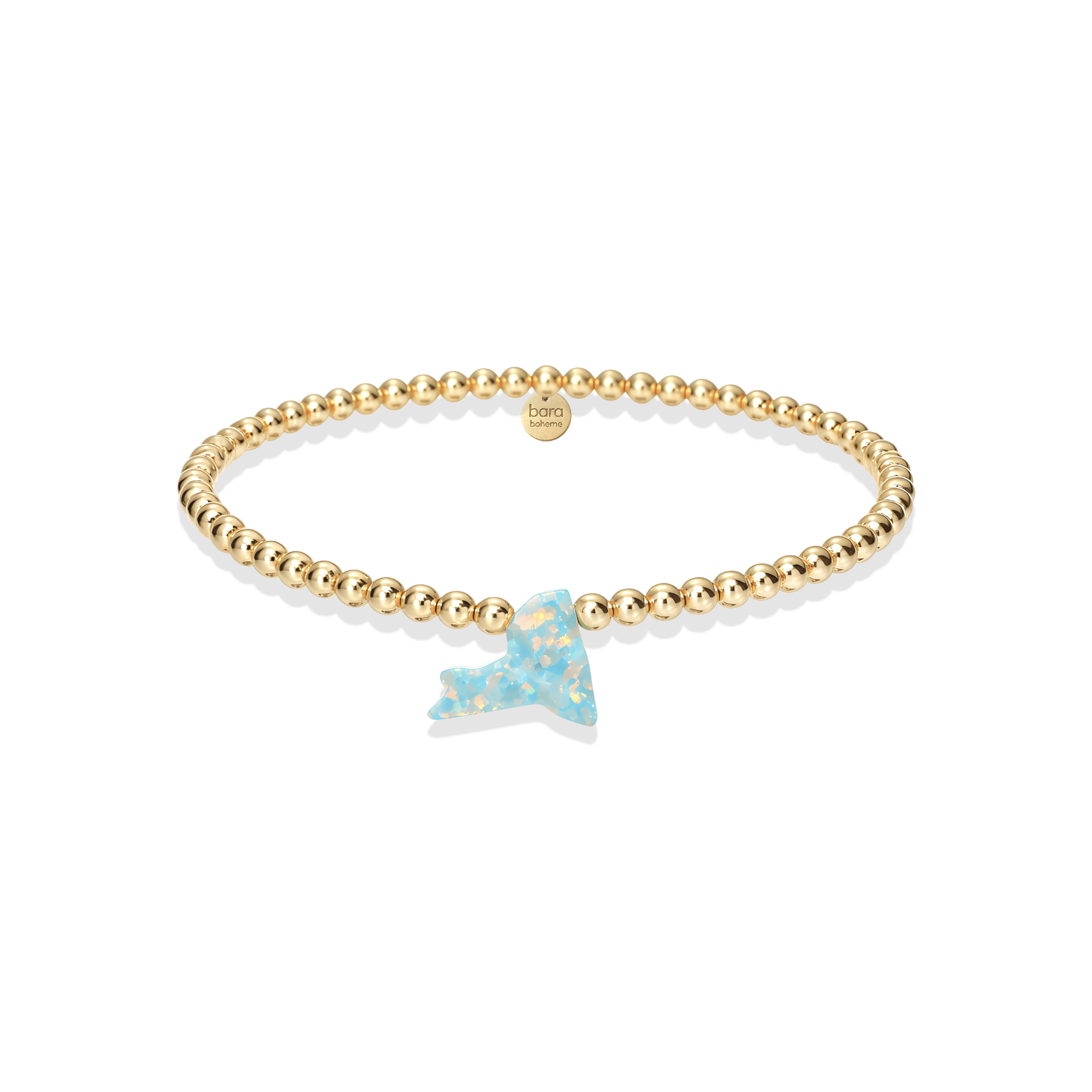 New York | Gold Filled Opal Bracelet - Bara Boheme