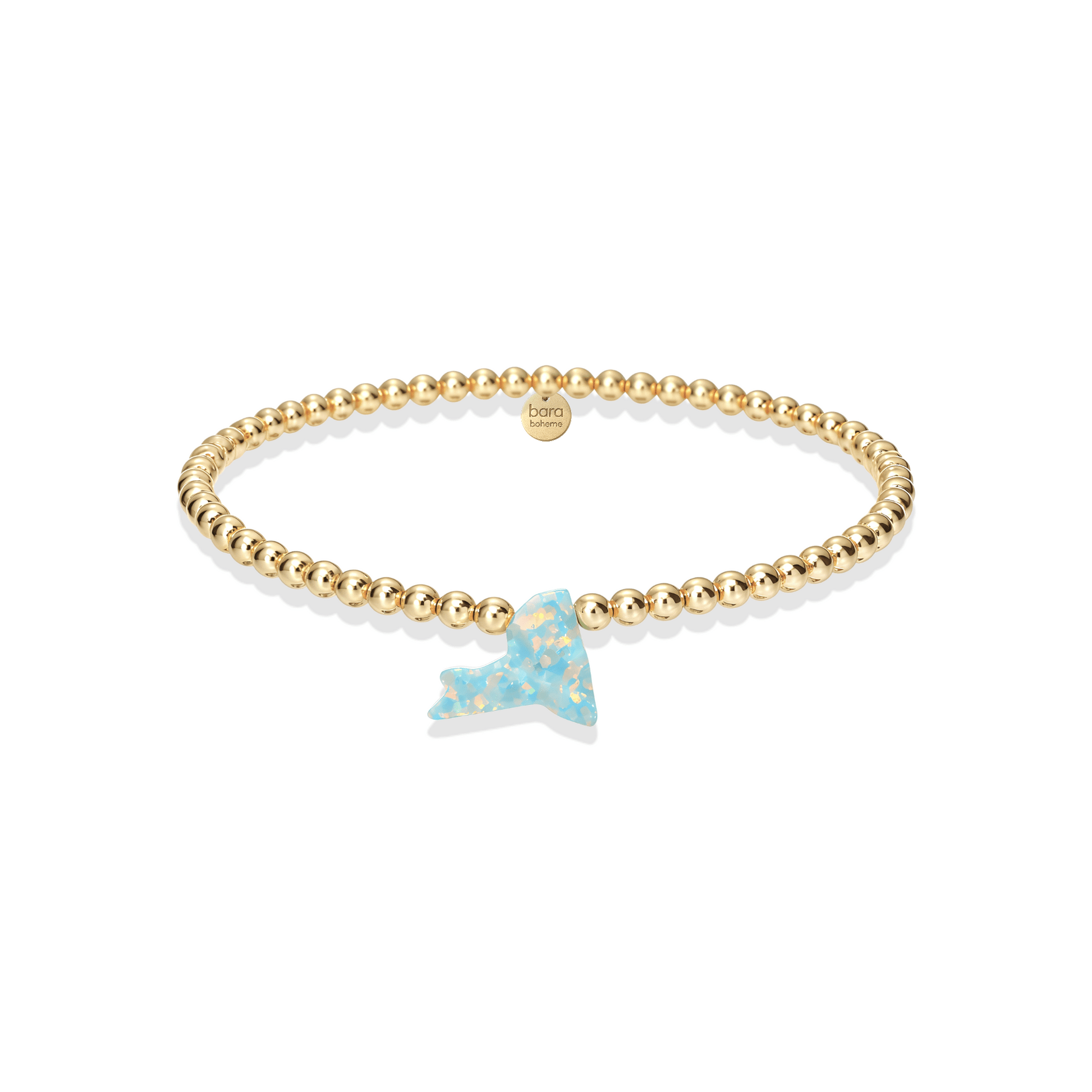 New York | Gold Filled Opal Bracelet - Bara Boheme