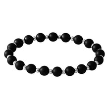 Night Current | Beaded Men's Bracelet
