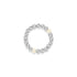 Noa Pearl Beaded Stretchy Ring - Bara Boheme