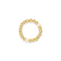 Noa Pearl Beaded Stretchy Ring - Bara Boheme