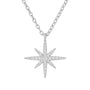 Northern Star | Gold Plated Pave Necklace - Bara Boheme