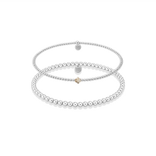 November | Beaded Birthstone Bracelet Duo