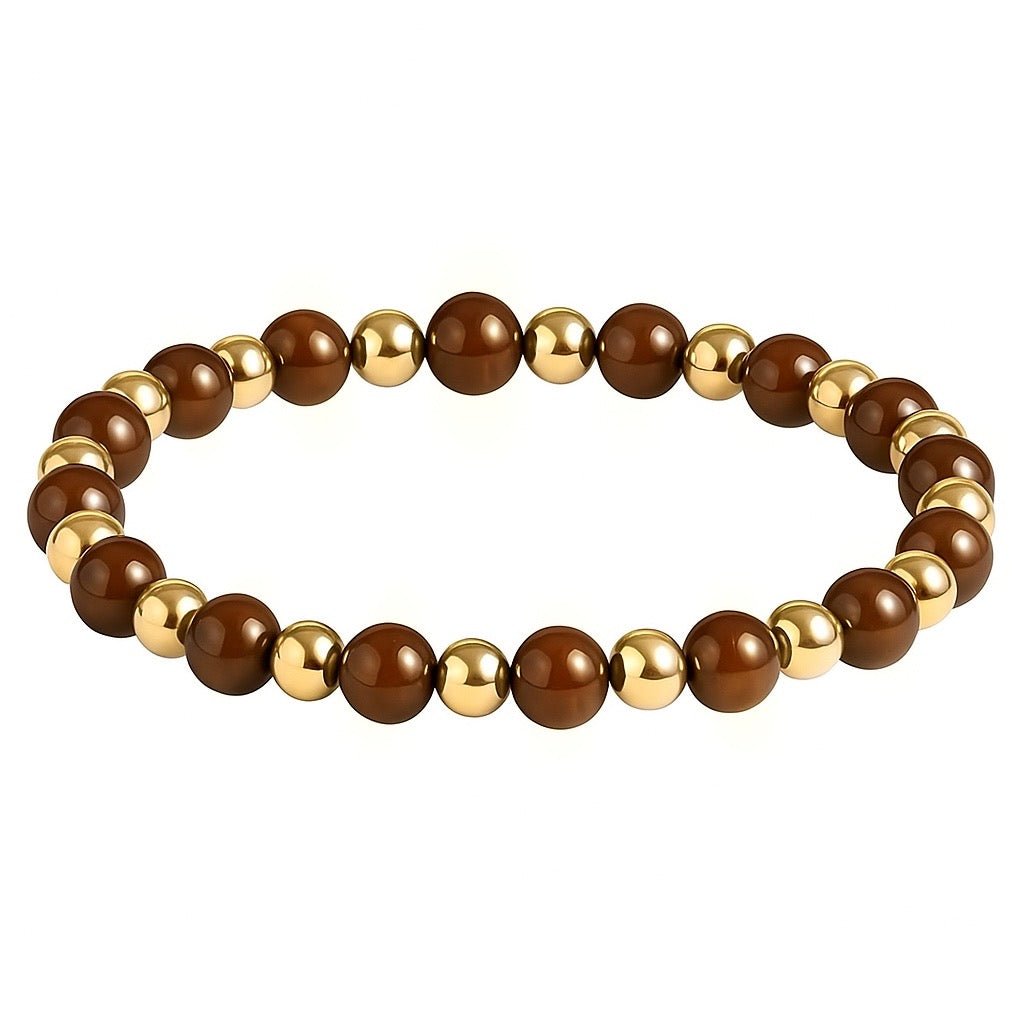 Ocean Driftwood | Beaded Men's Bracelet - Bara Boheme