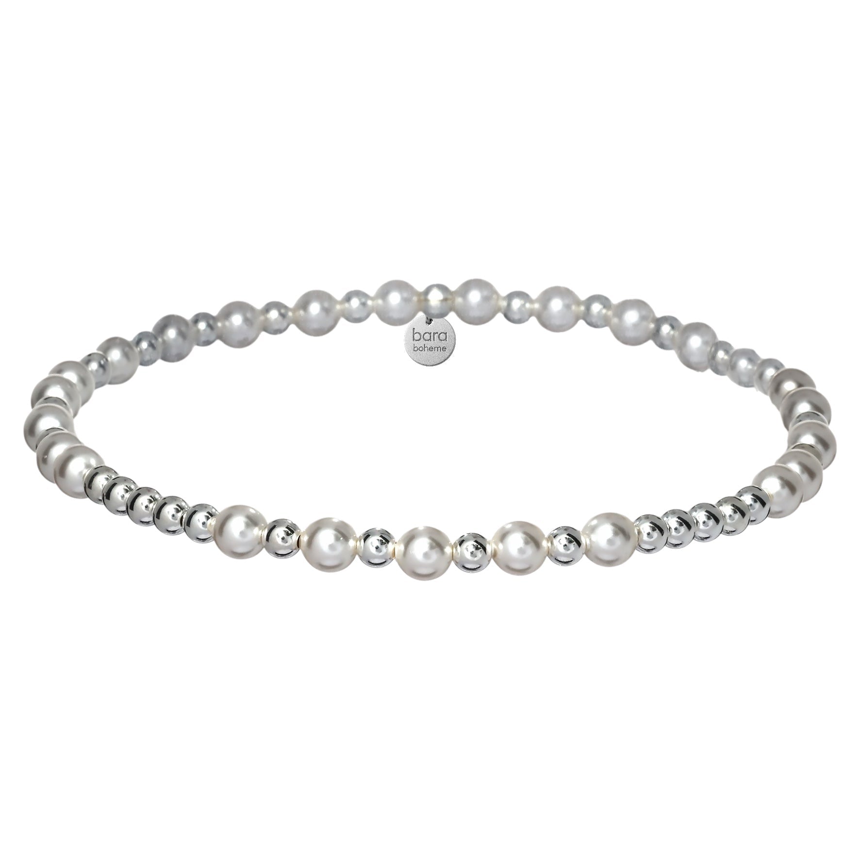 Offshore Pearl | Beaded Men's Bracelet - Bara Boheme