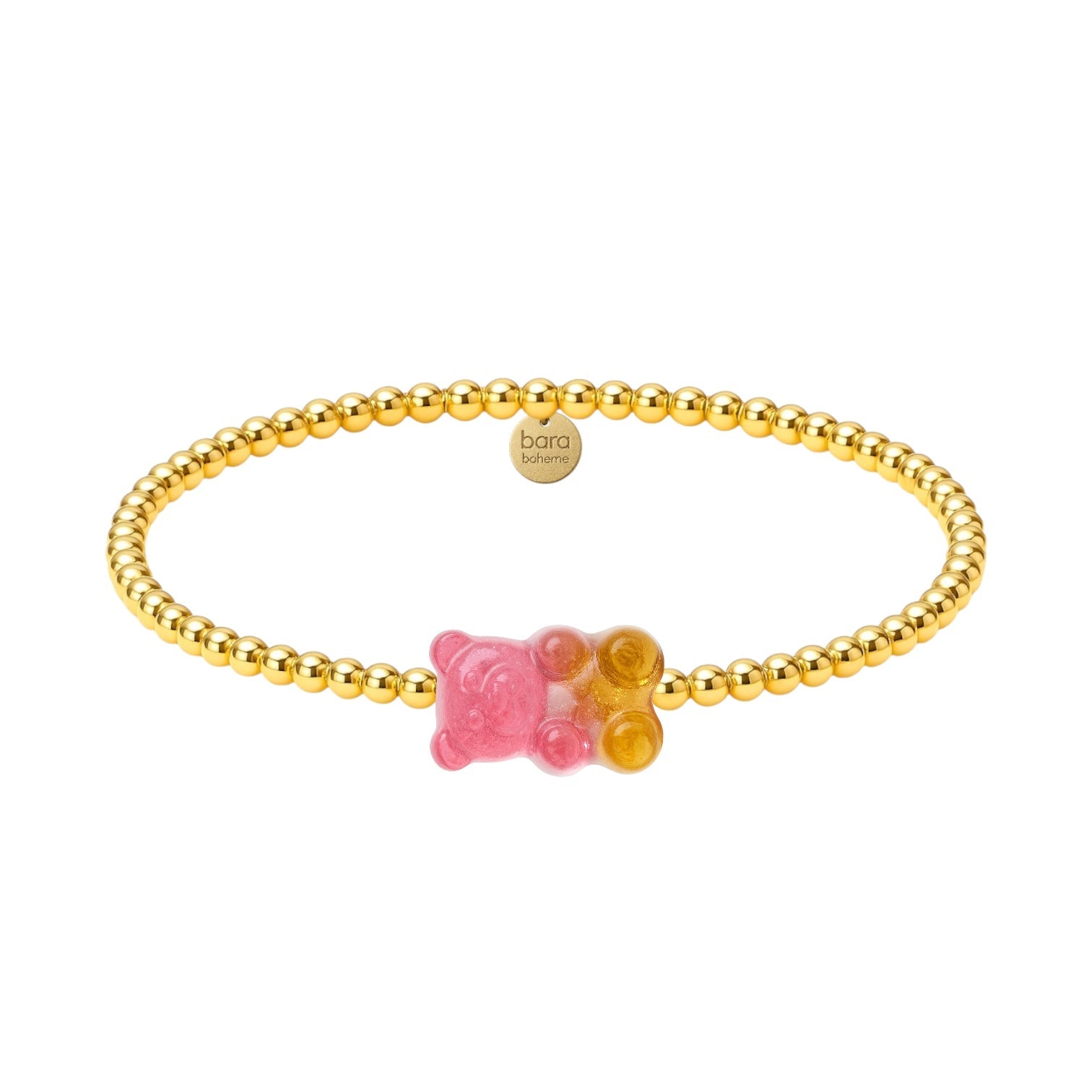 Ombre Gummy Bear | Gold Filled Beaded Bracelet - Bara Boheme
