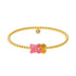 Ombre Gummy Bear | Gold Filled Beaded Bracelet - Bara Boheme