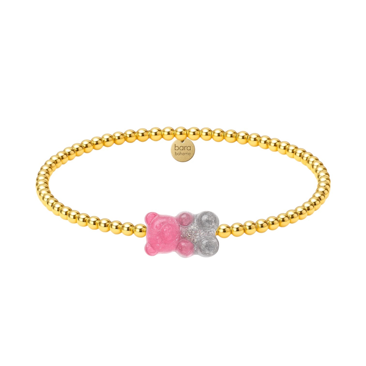 Ombre Gummy Bear | Gold Filled Beaded Bracelet - Bara Boheme