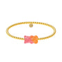 Ombre Gummy Bear | Gold Filled Beaded Bracelet - Bara Boheme