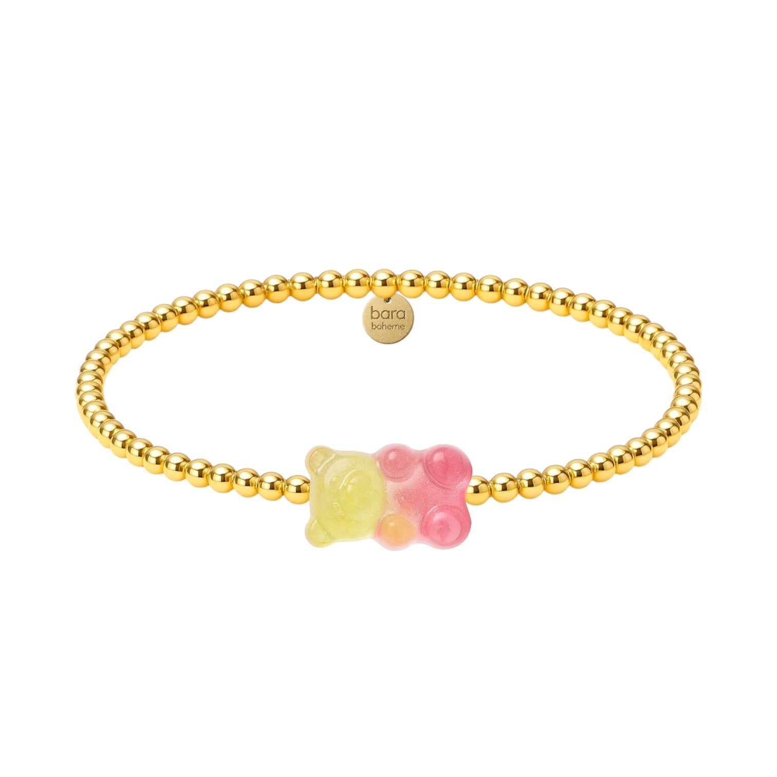 Ombre Gummy Bear | Gold Filled Beaded Bracelet - Bara Boheme