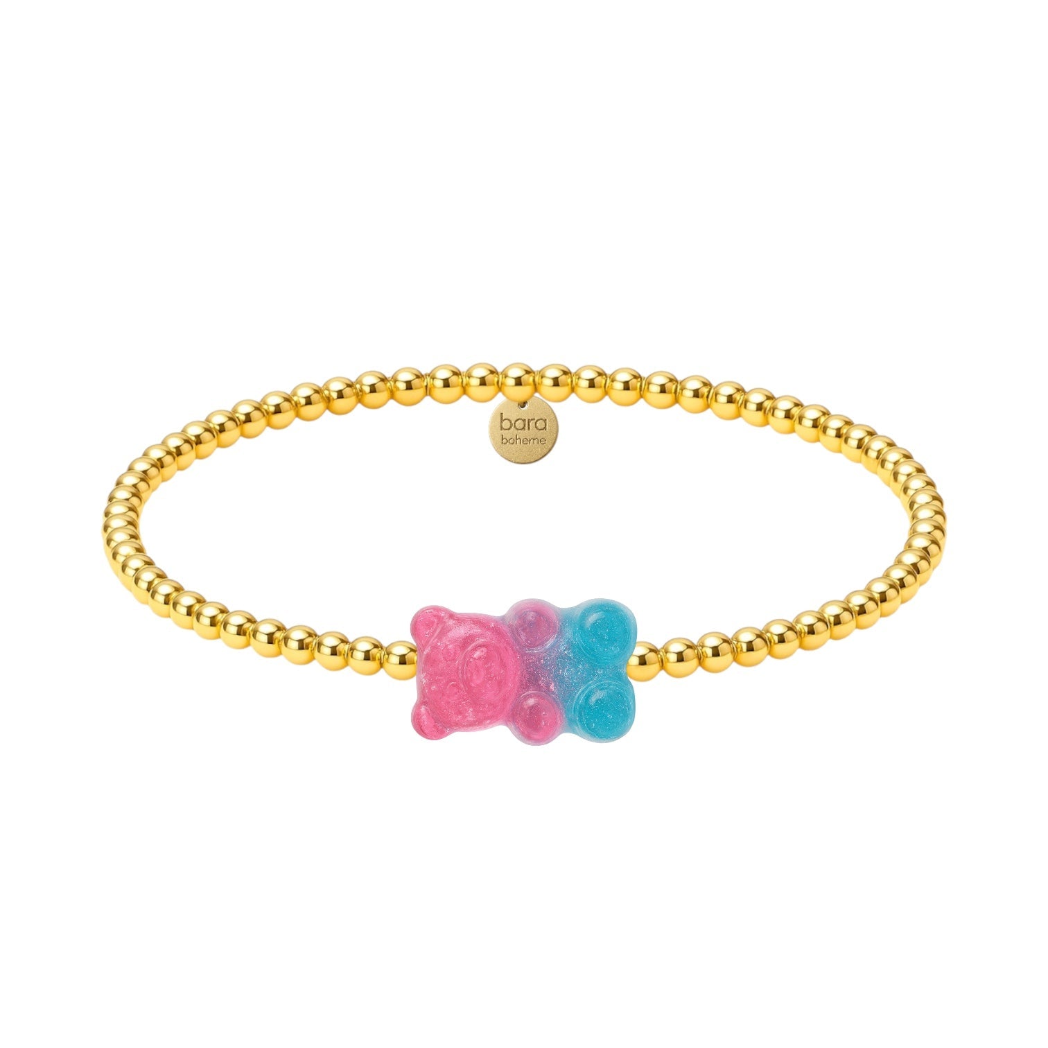 Ombre Gummy Bear | Gold Filled Beaded Bracelet - Bara Boheme