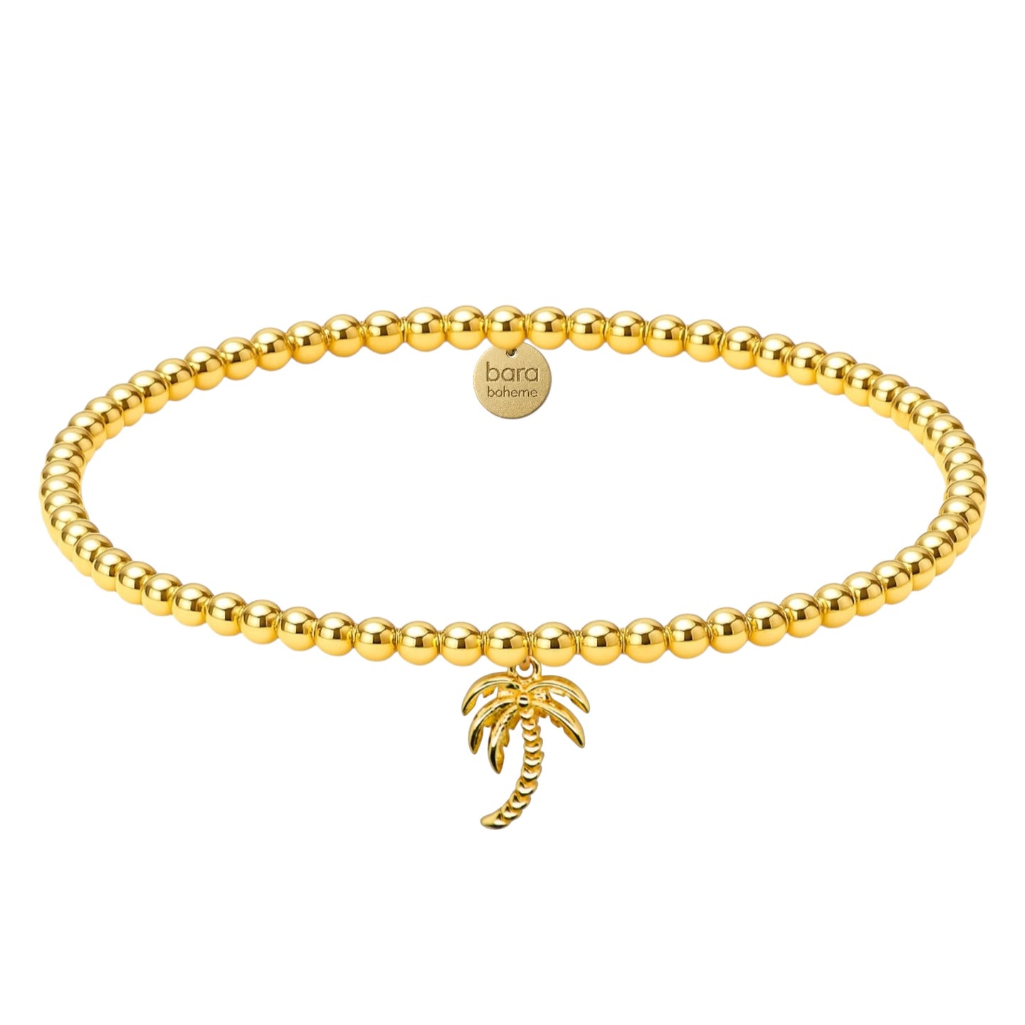 palm tree charm bracelet