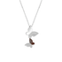 Papillion | Gold Plated Butterfly Necklace - Bara Boheme