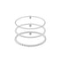 Paris Beaded Bracelet Trio Stack - Bara Boheme