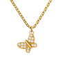 Pave Butterfly | Elite Chain Necklace - Bara Boheme