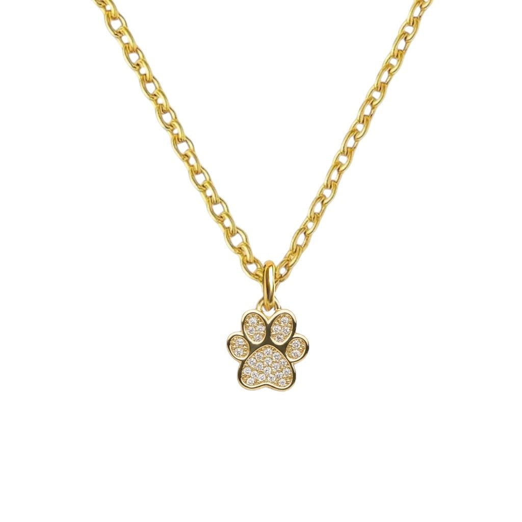 Pave Paw | Elite Chain Necklace - Bara Boheme