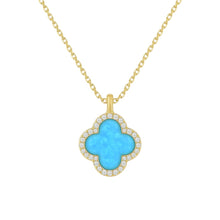 Clover | Small Pave Necklace