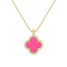 Clover | Small Pave Necklace