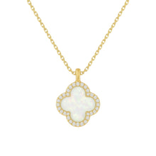 Clover | Small Pave Necklace