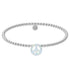 Peace Sign Opal Beaded Bracelet - Bara Boheme