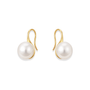 Pearl | Gold Drop Earrings - Bara Boheme