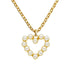Pearl Heart | Elite Chain Necklace - Bara Boheme