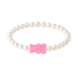 Classic Gummy Bear | Pearl Beaded Bracelet