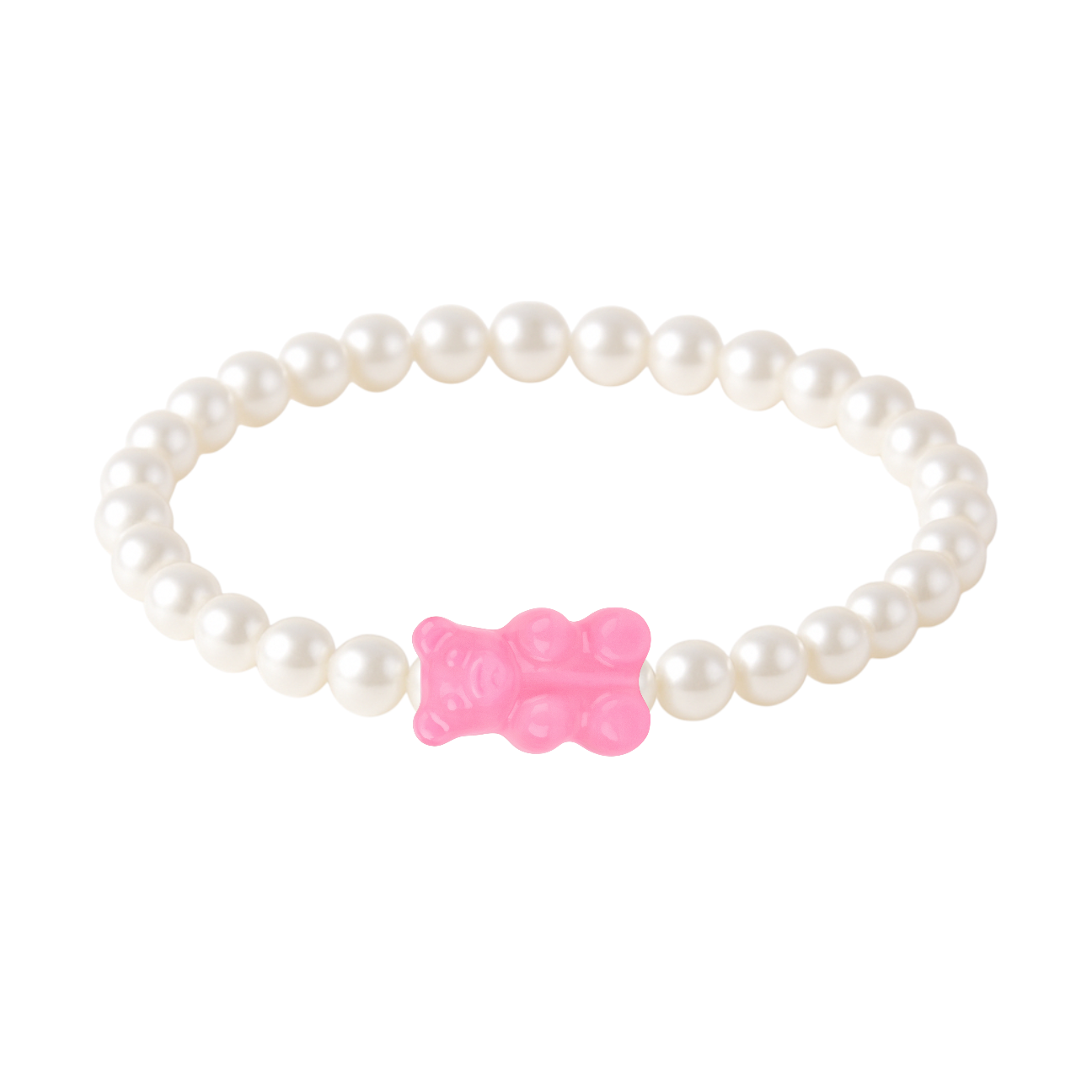 Classic Gummy Bear | Pearl Beaded Bracelet