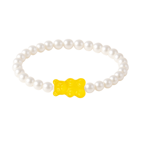 Classic Gummy Bear | Pearl Beaded Bracelet