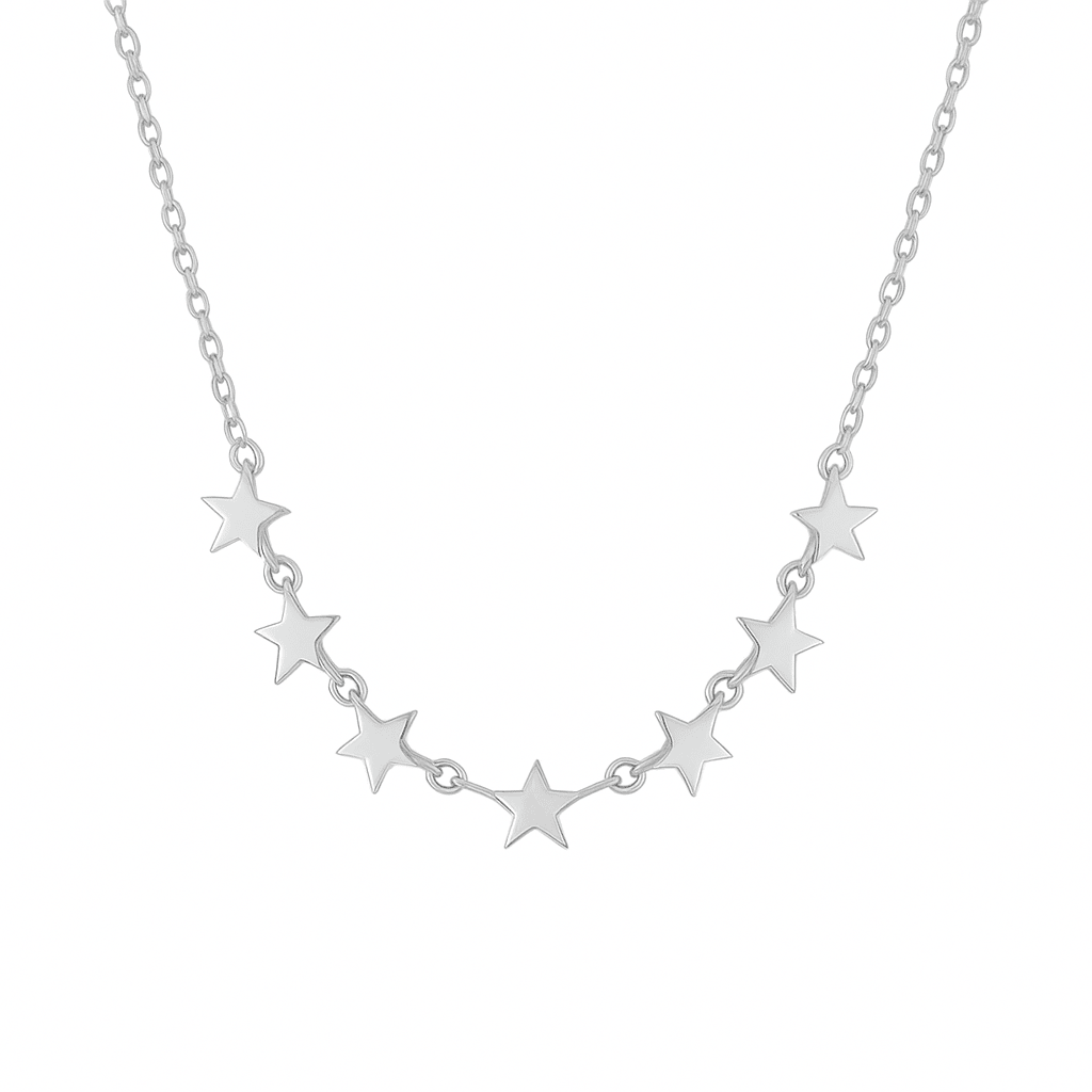 Pegasus | Gold Plated Star Necklace - Bara Boheme