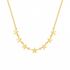 Pegasus | Gold Plated Star Necklace - Bara Boheme