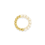 Penelope Pearl Beaded Stretchy Ring - Bara Boheme