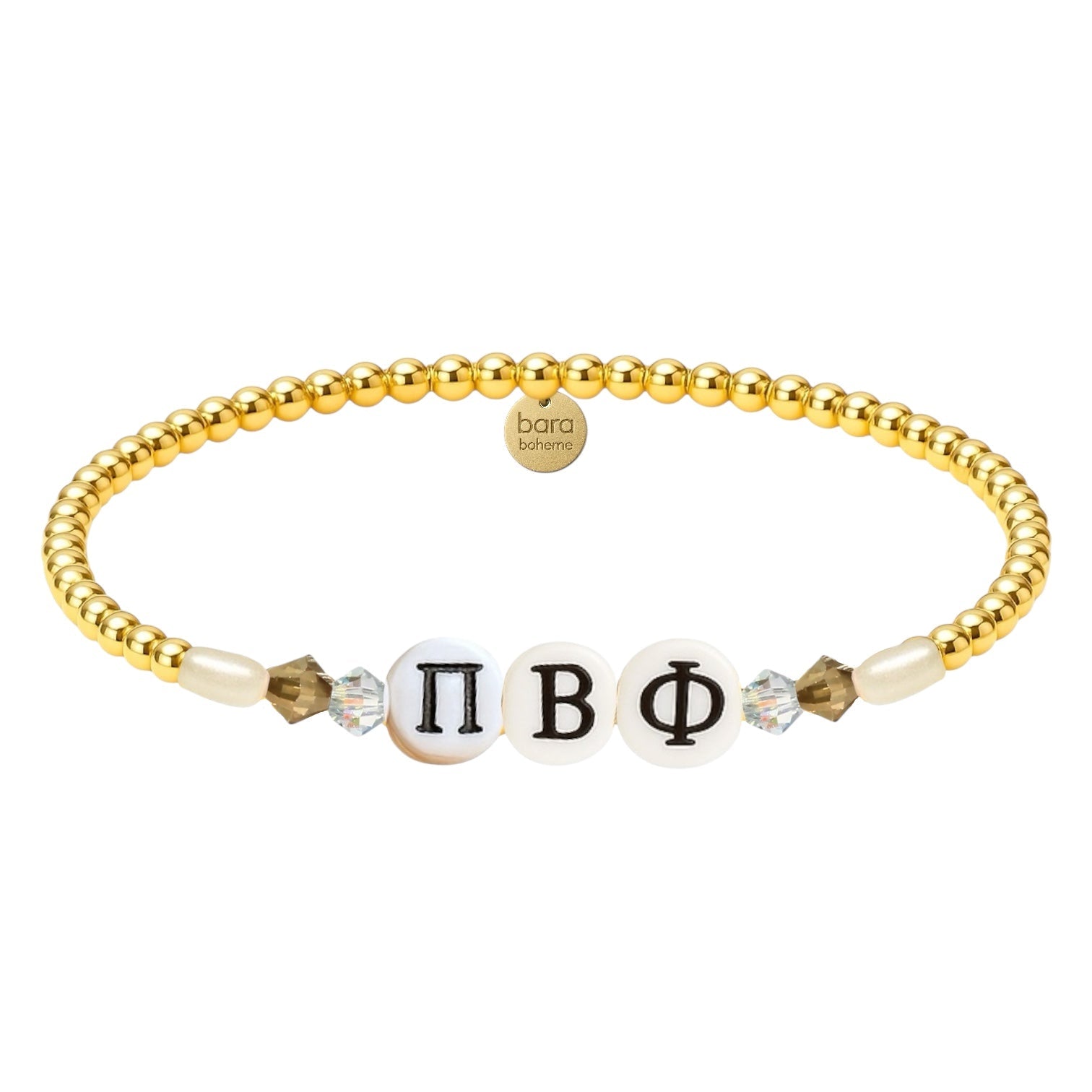 Pi Beta Phi | Beaded Sorority Bracelet - Bara Boheme