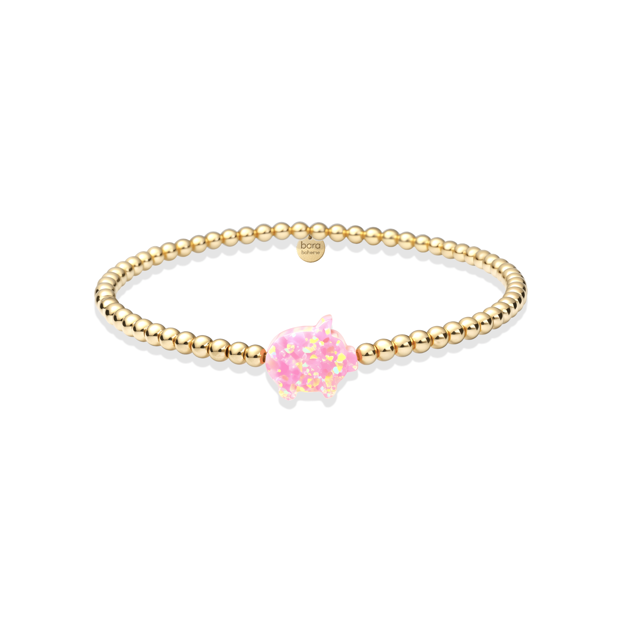 Pig | Beaded Opal Bracelet - Bara Boheme