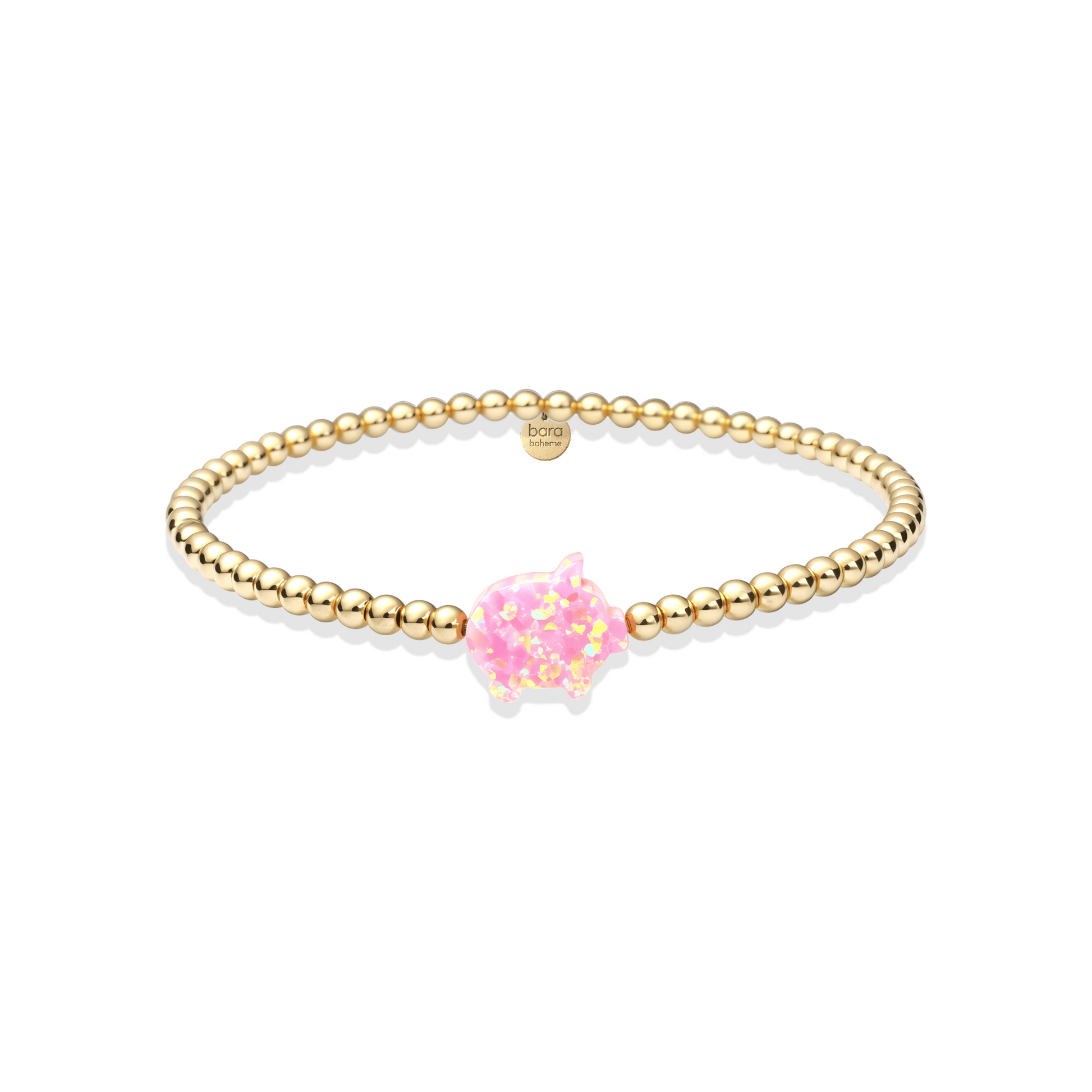 Pig | Beaded Opal Bracelet - Bara Boheme