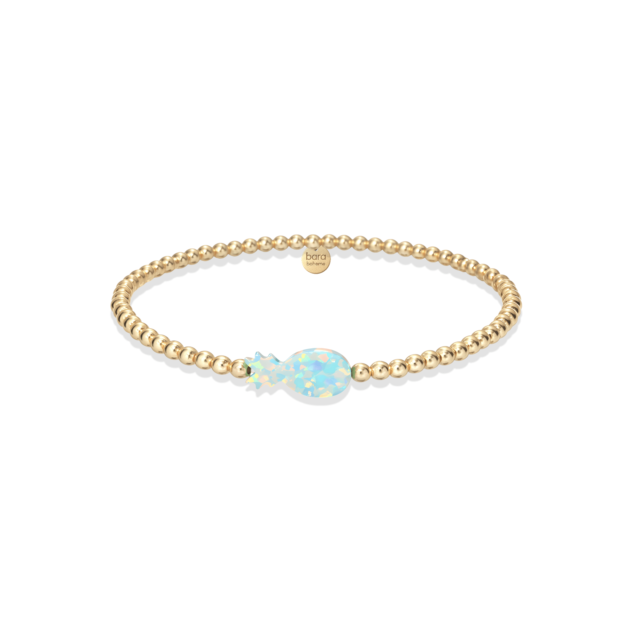Pineapple | Beaded Opal Bracelet - Bara Boheme