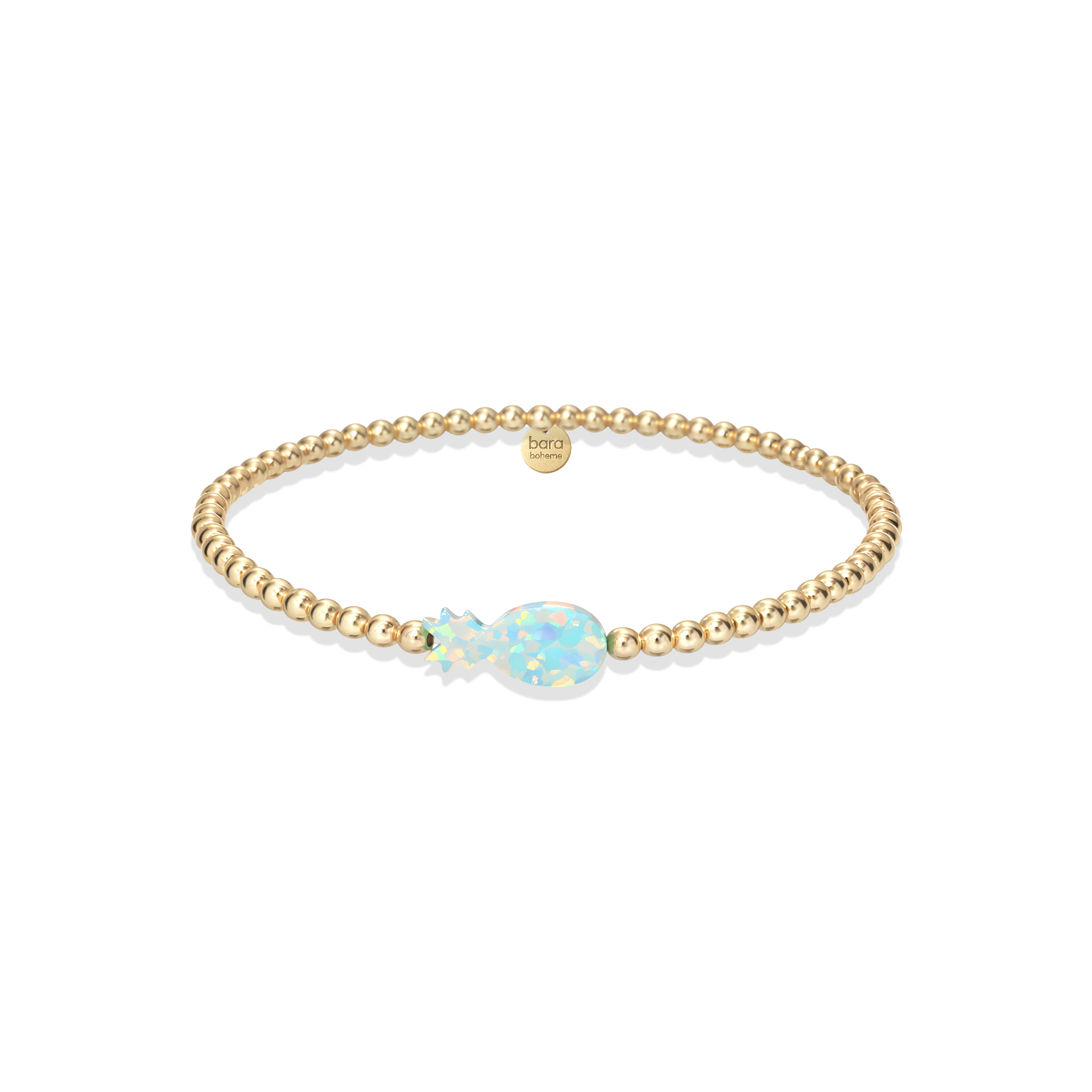 Pineapple | Beaded Opal Bracelet