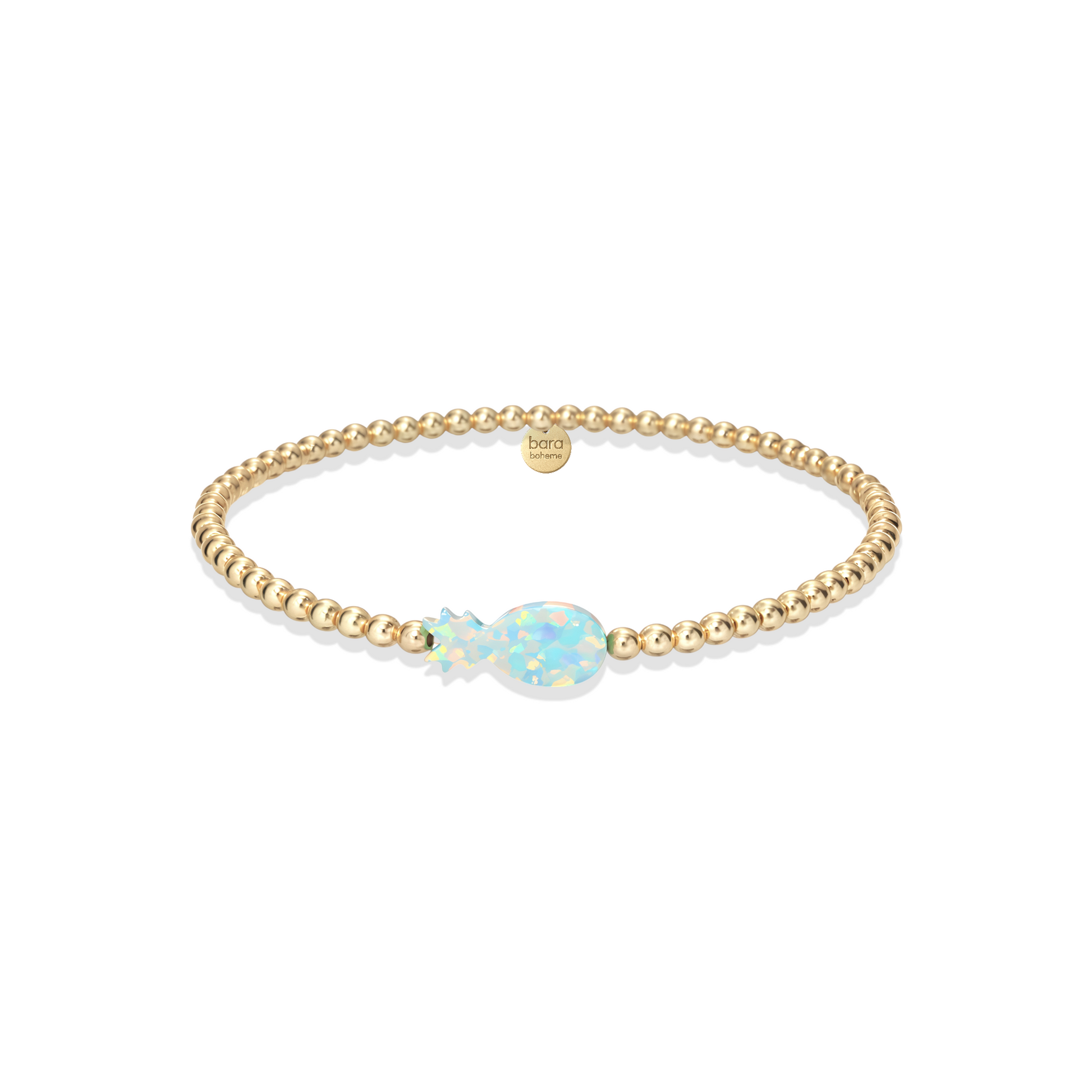 Pineapple | Beaded Opal Bracelet